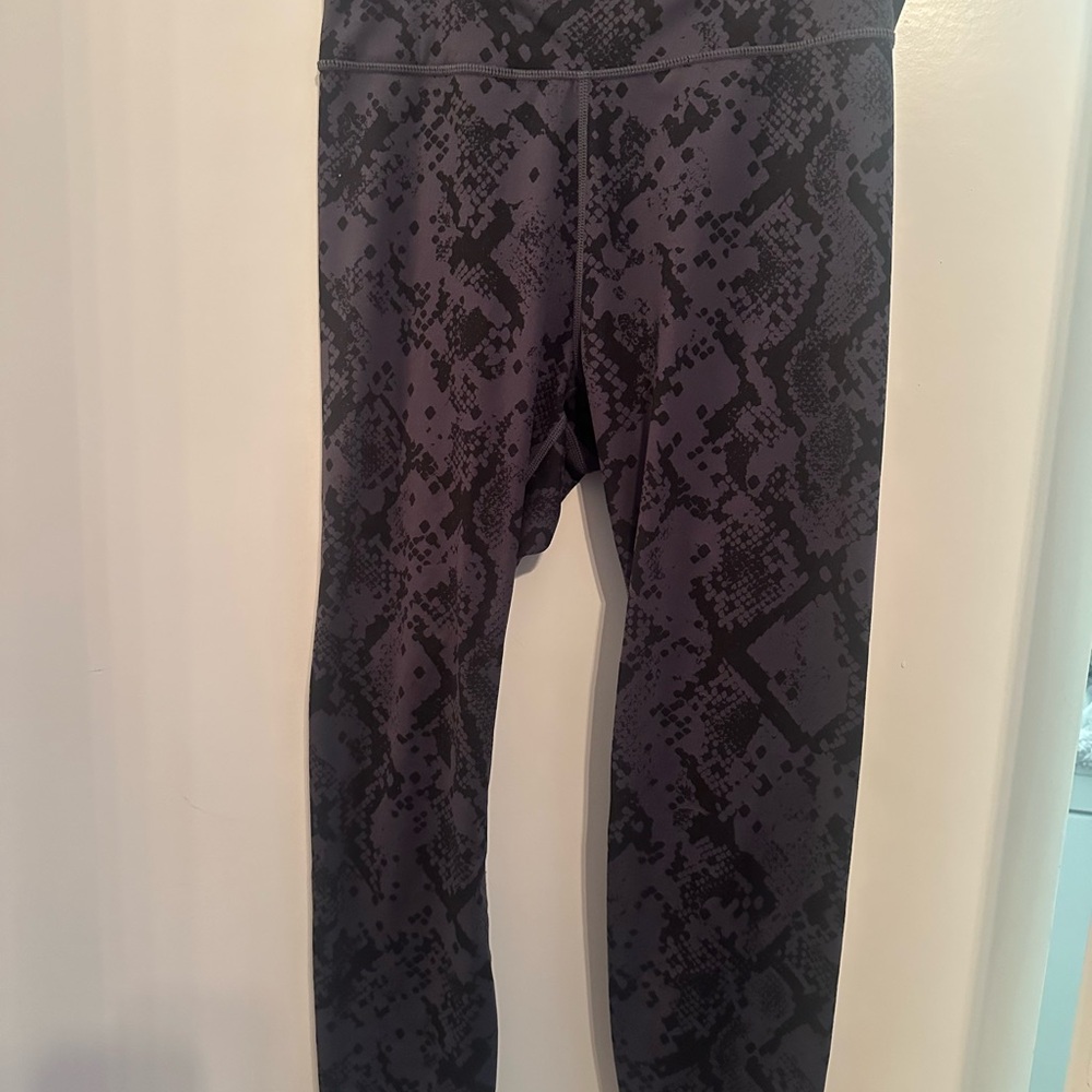 JoyLab Kids Charcoal Snake Print Leggings